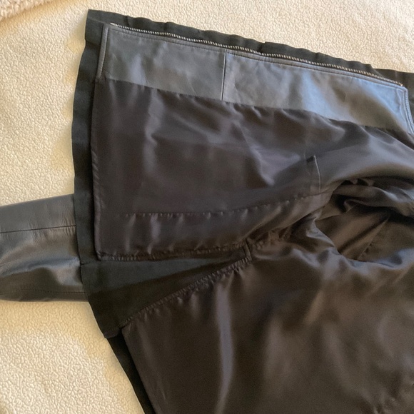 Weekend MaxMara women’s black lamb skin leather jacket size 10 US (M) - Picture 7 of 9
